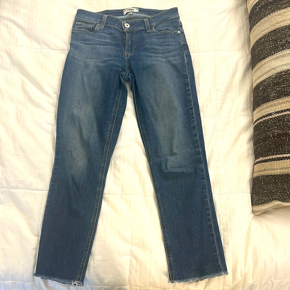 Paige Denim Skyline Skinny Crop Size 26